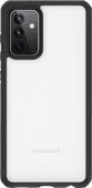 ITSkins FeroniaBio Pure Samsung Galaxy A72 Back Cover Transparant / Zwart Samsung Galaxy A72 hoesje