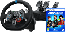 Logitech G29 Driving Force + F1 2021 PS5 Volant de course pour PlayStation 5