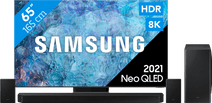 Samsung Neo QLED 8K 65QN900A (2021) + Soundbar 2021 Neo QLED televisie