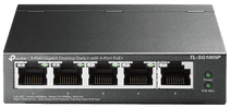 TP-Link TL-SG1005P Switch met 5 ethernet poorten