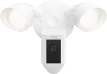 Ring Floodlight Cam Wired Plus Blanc Caméra Cloud