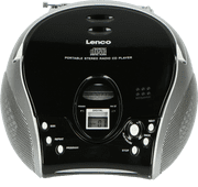 Lenco SCD-24 Noir Lecteur cd de radio