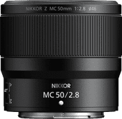 Nikon Nikkor Z MC 50mm f/2.8 Primelenzen voor Nikon camera