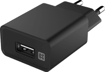 XtremeMac Oplader met Usb A Poort 12W Zwart Thuislader voor tablets