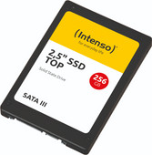 Intenso SSD 256 GB 2,5'' SSD SATA III Top Performance Interne opslag met SATA aansluiting voor desktop