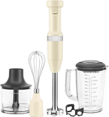 KitchenAid 5KHBV83EAC Amandelwit Topklasse staafmixer