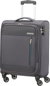 American Tourister Heat Wave Spinner 55cm Charcoal Grey Top 10 handbagage koffers