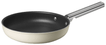 SMEG Frying Pan 24cm Cream Aluminium pan