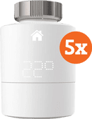 Tado Thermostat pour Radiateur Connecté Lot de 5 (extension) Thermostat compatible avec l'Assistant Google