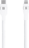 BlueBuilt Usb C naar Lightning Kabel 3m Nylon Wit Lightning kabel