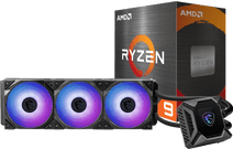AMD Ryzen 9 5900X + MSI Coreliquid K360 Ventilateur de Processeur Kit de mise à niveau