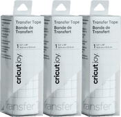 Cricut Joy StandardGrip Transfer Tape 14x122 Transparant 3-Pack Cricut aanbieding