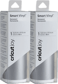 Cricut Joy Smart Vinyl Permanent 14x122 Silver Duo Pack Cutting machine materials bundle