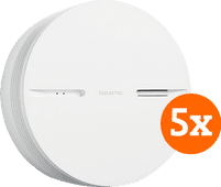 Netatmo Smart Smoke Detector (10 years) 5-pack Smoke detector on battery power