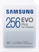 Samsung SDXC EVO Plus 256 Go 120 Mo/s 