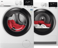 AEG LR73CB86 ProSteam + AEG TR73CB96 SensiDry Wasmachine en droogkast set kopen?
