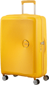 American Tourister Soundbox Expandable Spinner 67cm Golden Yellow 
