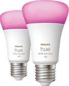 Philips Hue White and Color E27 1100lm 2-pack 
