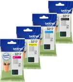 Brother LC-3217 Cartridge Combo Pack Ink cartridge for Brother MFC printers