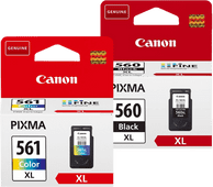 Canon PG-560XL + CL-561XL Cartridge Combo Pack Canon ink cartridge