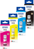 Epson 113 Bouteilles d'Encre Pack Combiné Cartouche d'encre pour imprimantes Epson EcoTank