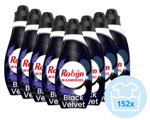 Robijn Klein & Krachtig Classics Black Velvet Lessive Liquide - 8 Pièces Lessive