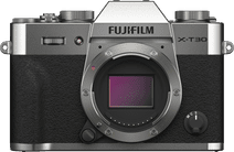 Fujifilm X-T30 II Body Zilver Camera met een kantelbaar scherm