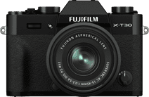 Fujifilm X-T30 II Body Zwart + 15-45mm f/3.5-5.6 Camera met een kantelbaar scherm