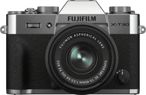 Fujifilm X-T30 II Body Zilver + 15-45mm f/3.5-5.6 Systeemcamera voor professionele fotografie