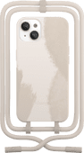Change Case TieDye Apple iPhone 13 mini Back Cover met Koord Wit Telefoonhoesje met koord