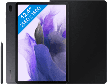 Samsung Galaxy Tab S7 FE 128GB Wifi Zwart + Samsung Book Case Zwart Samsung Galaxy Tab S7 FE