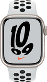 Apple Watch Nike Series 7 41mm Witgoud Aluminium Witte Sportband Solden 2022 Apple Watch deal