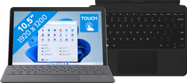 Microsoft Surface Go 3 - 4 GB - 64 GB + Microsoft Surface Go Type Cover AZERTY Zwart Laptop inclusief accessoires 