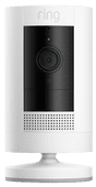 Ring Stick Up Cam Battery White WiFi camera