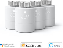 Tado Slimme Radiatorknop uitbreiding 4-Pack Slimme thermostaat met ecocheques