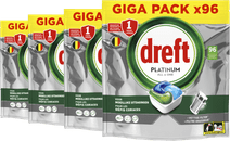 Dreft Vaatwastabletten Platinum All In One Original - 4-pack (384 stuks) Vaatwastablet