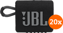 JBL Go 3 Black 20-pack Wireless speaker promotion