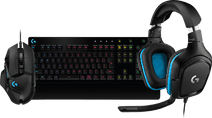 Logitech G502 Gaming Mouse & Logitech Wired Gaming Headset + Logitech G213 Prodigy AZERTY 