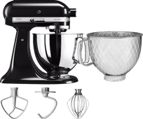 KitchenAid Artisan Mixeur 5KSM125 Noir Onyx + Bol Mélangeur Supplémentaire Robot de cuisine KitchenAid