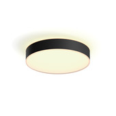 Philips Hue Enrave M Ceiling Lamp White Ambiance Black Smart light including fixture