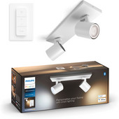 Philips Hue Runner 2-Spot Mounted Spot Light White Ambiance White + Dimmer Philips HUE Runner