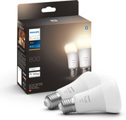 Philips Hue White E27 800lm Duo Pack 