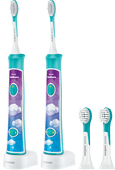 Philips Sonicare for Kids Connected HX6322/04 Lot de 2 Promotion : brosses à dents électriques