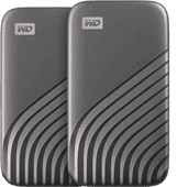 WD My Passport SSD 1 To Space Grey - Lot de 2 SSD externe WD