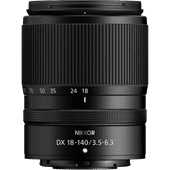 Nikon NIKKOR Z DX 18-140mm f/3.5-6.3 VR Zoomlenzen voor Nikon camera