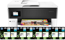 HP Officejet 7740 + 2 sets extra inkt HP Officejet printer