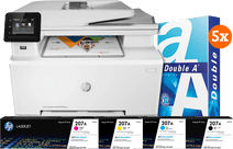 HP Color LaserJet Pro M283fdw MFP + 1 Extra Set Toners + 2.5 HP kleurenlaserprinter