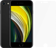Apple iPhone SE 64 Go Noir + PanzerGlass Protège-écran Verre Apple iPhone SE