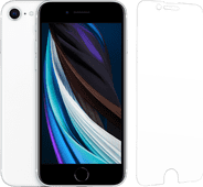 Refurbished iPhone SE 64GB White + BlueBuilt Screen Protector Glass Refurbished smartphone
