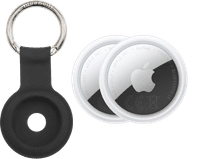 Apple AirTag 2 (2-Pack) + BlueBuilt Apple AirTag Sleutelhanger Apple AirTag